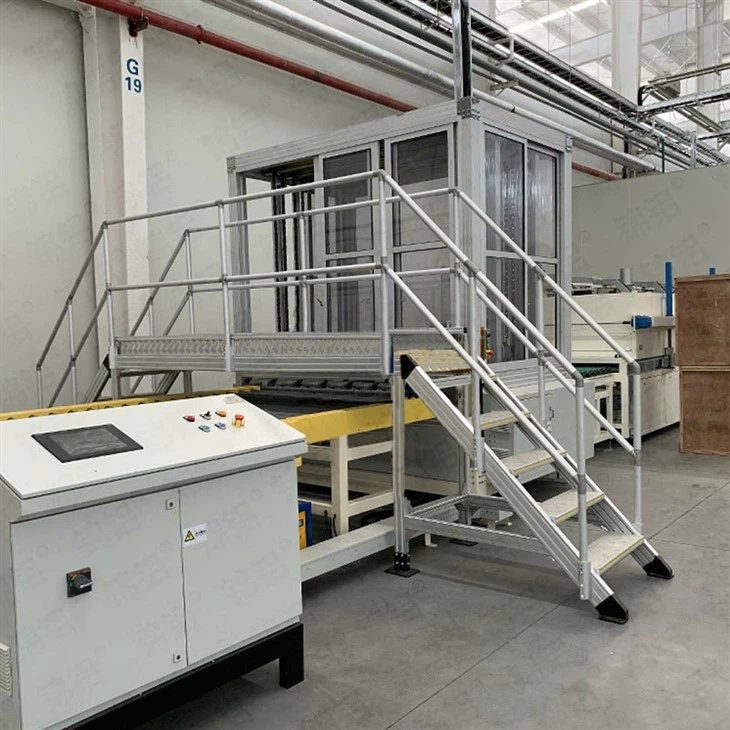 Immovable Aluminum Profile Stairs